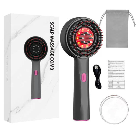 NUMA: 3-in-1 Haar- & Kopfhaut-Massagegerät mit Rotlichttherapie